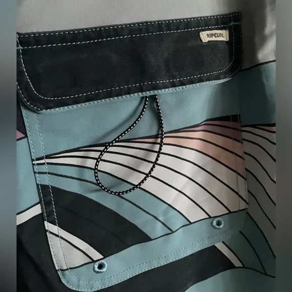 Rip Curl Mirage Surf Revival Lines Board/ Swimming Shorts - Picture 9 of 12